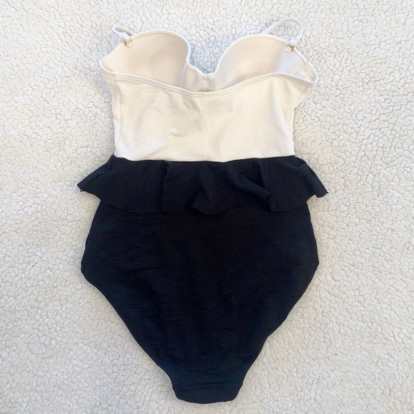 Topshop Ruffle Swimsuit - Picture 2 of 7